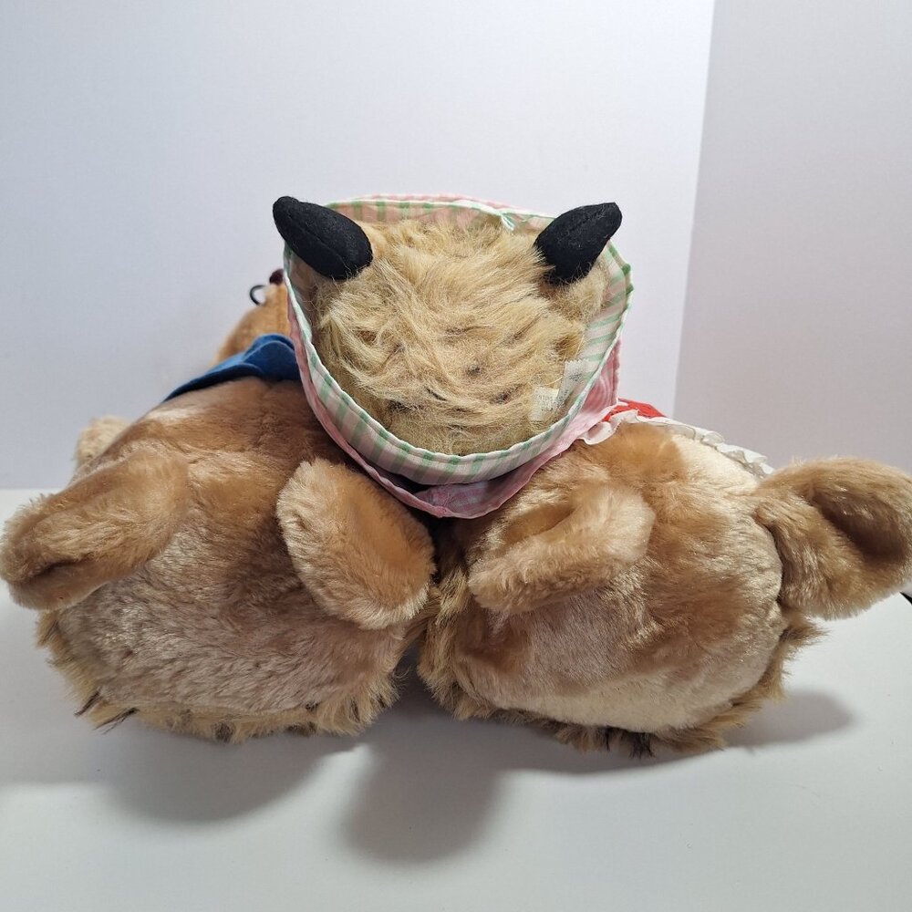Beatrix PotterHedgehog Eden Plush Hortense Horatio Tiggy Winkle 1980s Vintage - Picture 11 of 16